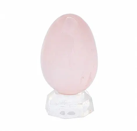 Nature Star Rose Quartz Egg