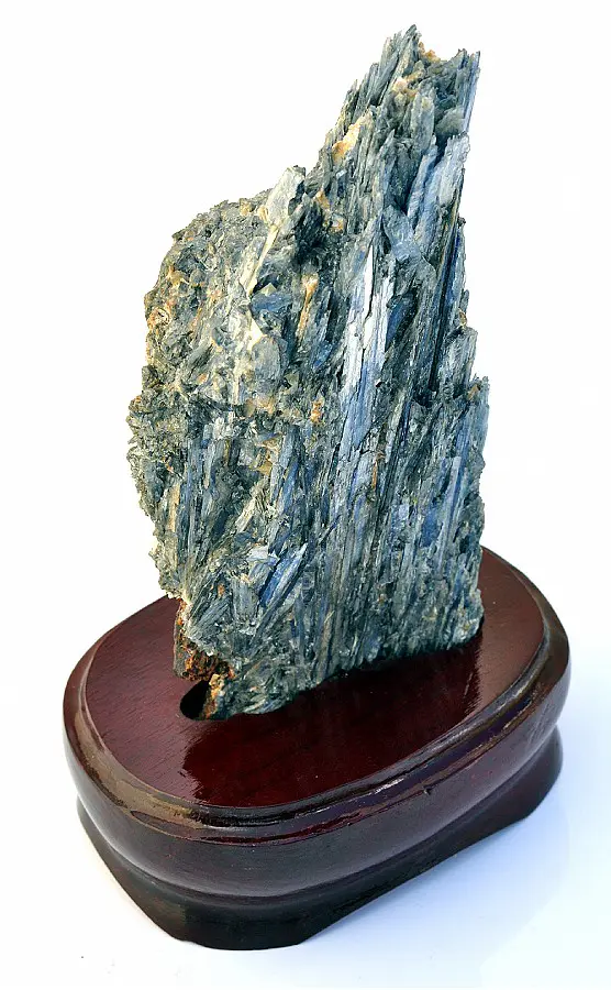 藍晶石原礦擺件