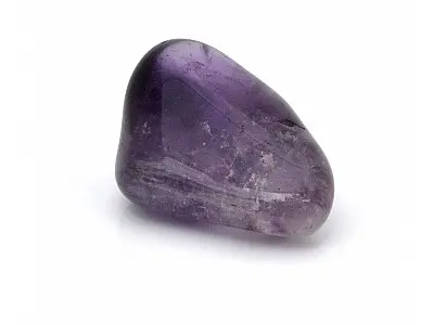 天然Ａ級紫水晶拋光滾石
