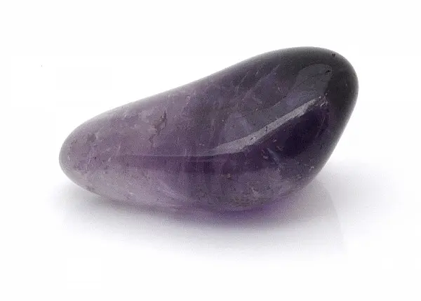 天然Ａ級紫水晶拋光滾石