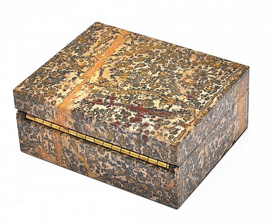Leopardskin Jasper Jewelry Box