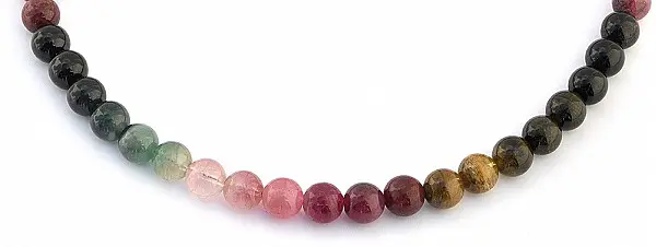 Tourmaline Multi-Color Beads Necklace