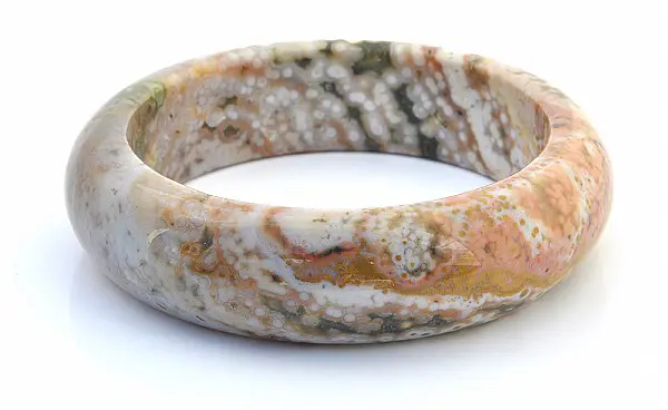 Ocean Jasper Bangle Bracelet