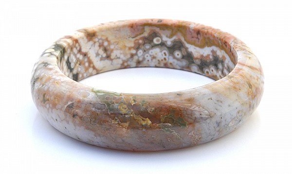 Ocean Jasper Bangle Bracelet