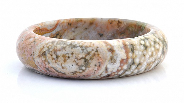 Ocean Jasper Bangle Bracelet