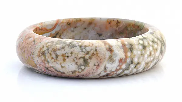 Ocean Jasper Bangle Bracelet