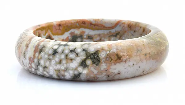 Ocean Jasper Bangle Bracelet