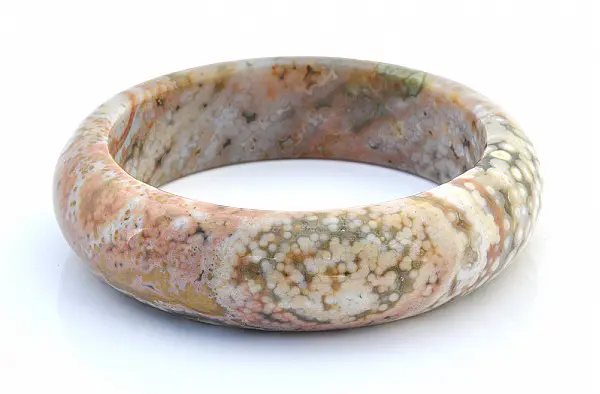 Ocean Jasper Bangle Bracelet