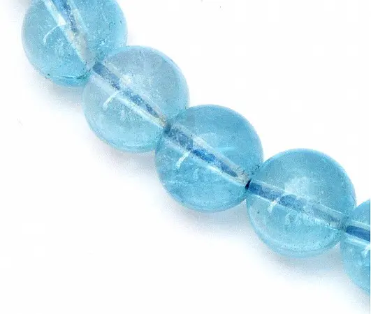 Blue Topaz Beads Bracelet