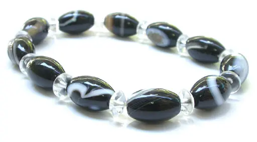 Black Agate Bracelet