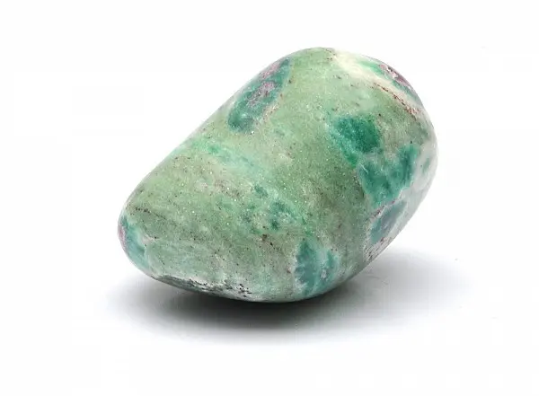 Ruby Fuchsite, Ruby Zoisite Pebble