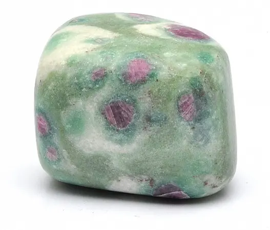 Ruby Fuchsite, Ruby Zoisite Pebble