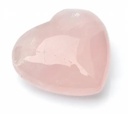 Rose Quartz Heart