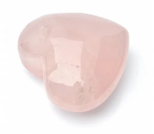 Rose Quartz Heart