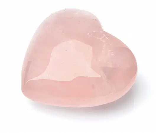 Rose Quartz Heart