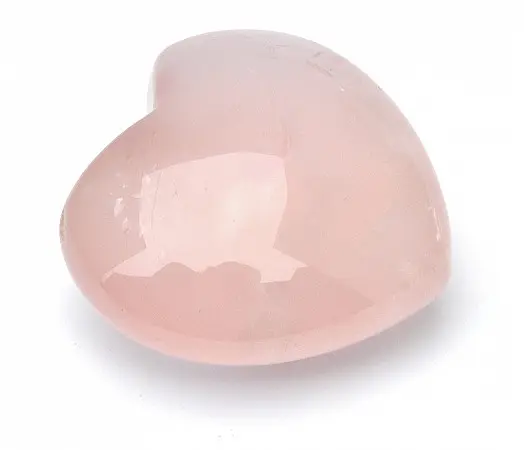 Rose Quartz Heart