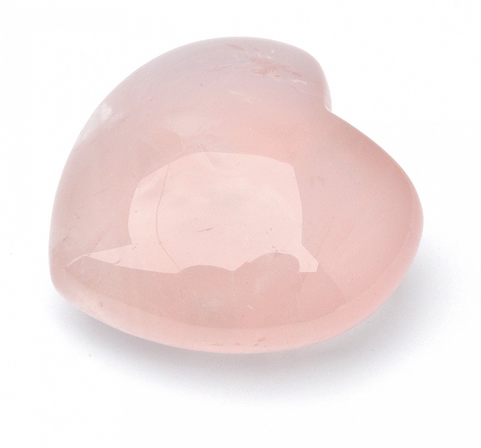 Rose Quartz Heart
