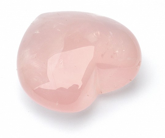Rose Quartz Heart