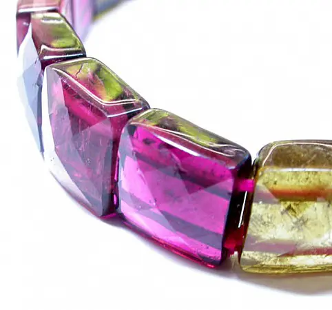 Multi Color Tourmaline Bracelet