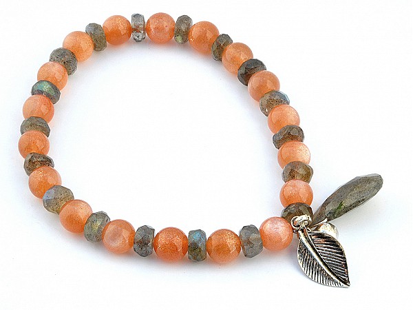 Sun Stone Labradorite Bracelet