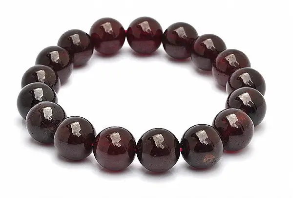 AAA Genuine 13mm Hessonite Garnet Bracelet - Passion of Life