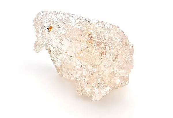 Beautiful Natural Peach Morganite Raw Gemstone