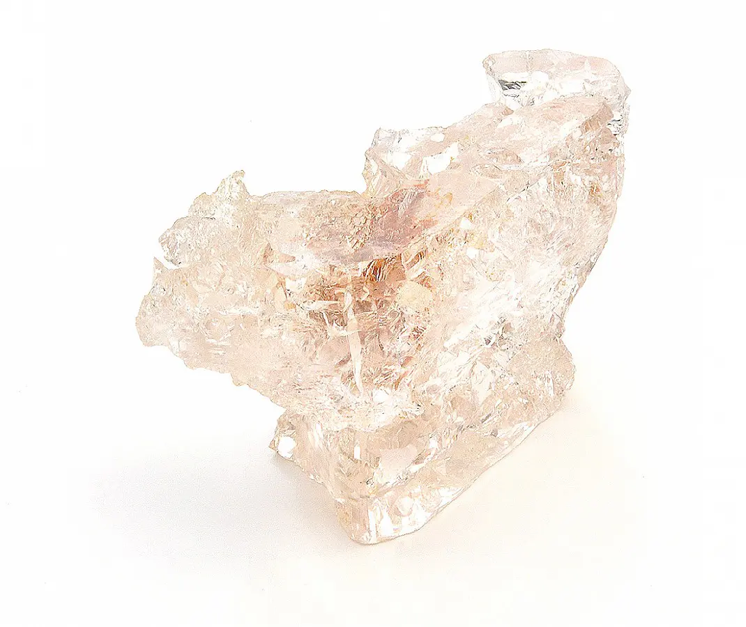 Beautiful Natural Peach Morganite Raw Gemstone