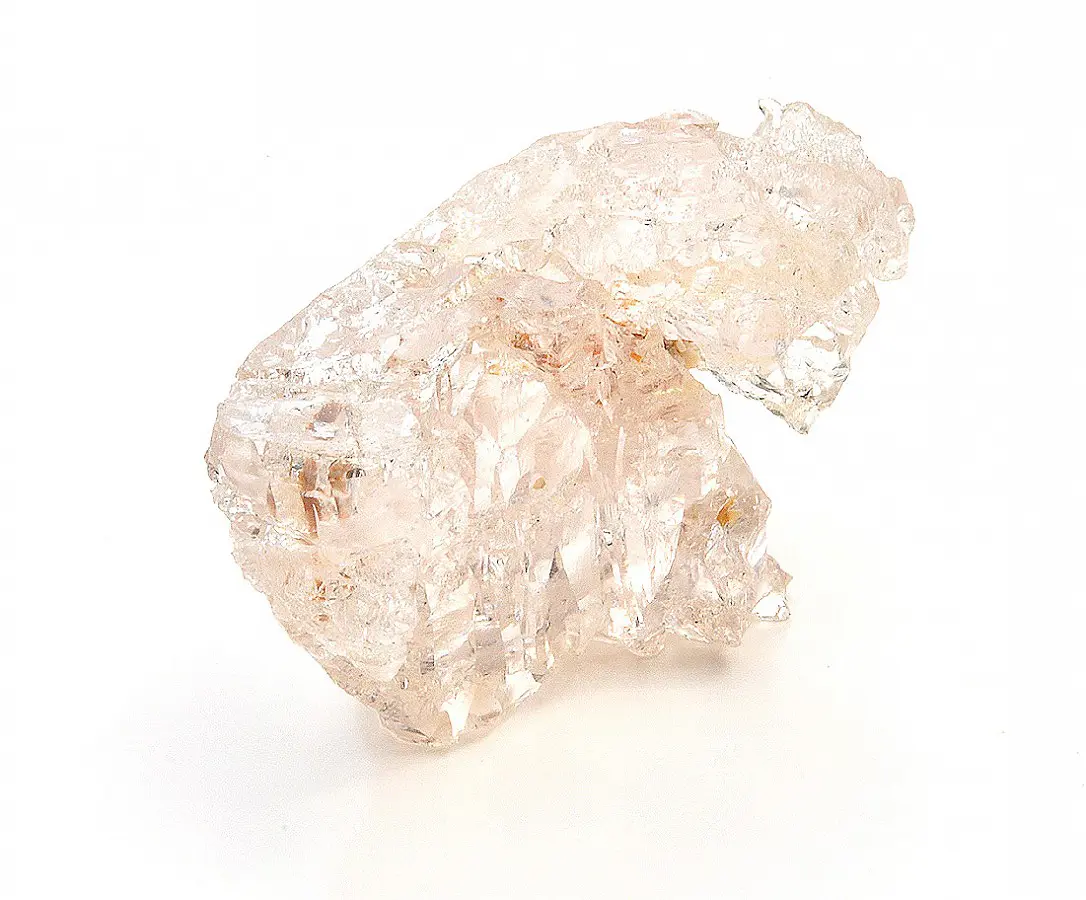 Beautiful Natural Peach Morganite Raw Gemstone