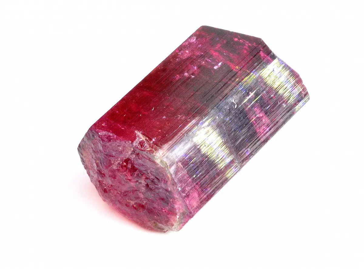 Rubellite Tourmaline Facet Rough specimen