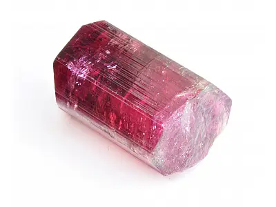 Rubellite Tourmaline Facet Rough specimen