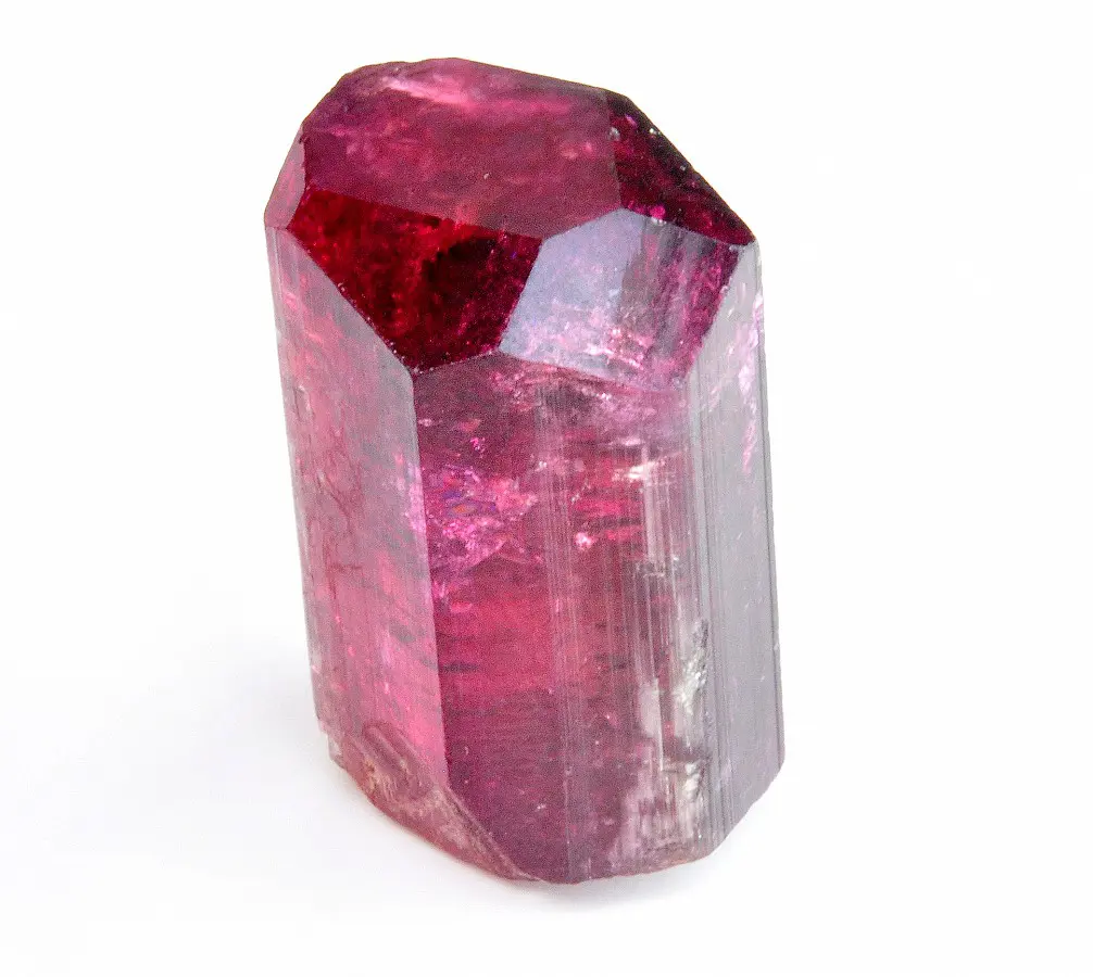 Rubellite Tourmaline Facet Rough specimen