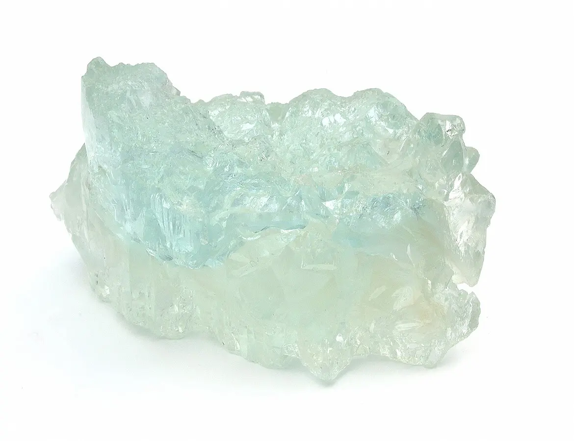 Etched Aquamarine Rough Specimen