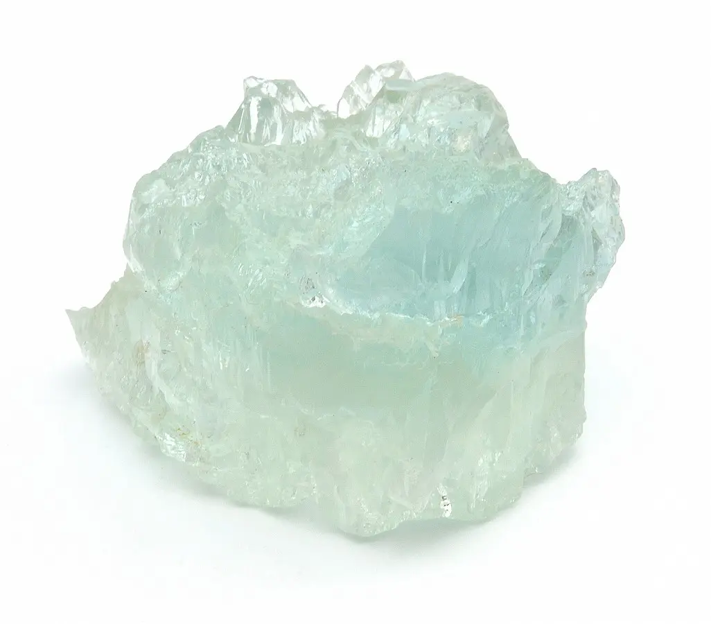 Etched Aquamarine Rough Specimen