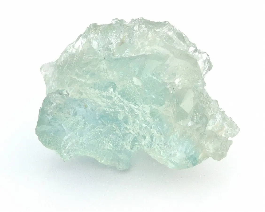 Etched Aquamarine Rough Specimen