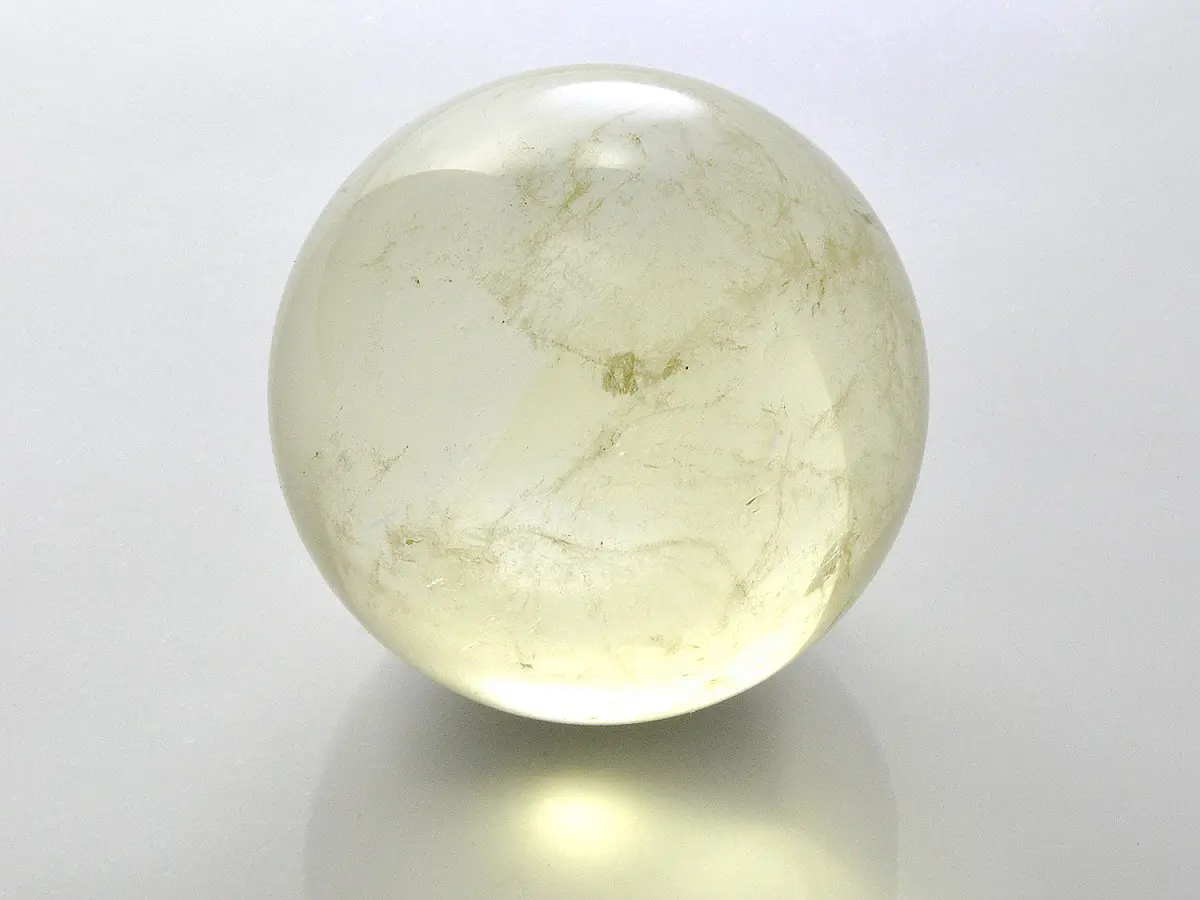 High Quality Natural Brazil Citrine Sphere Ball