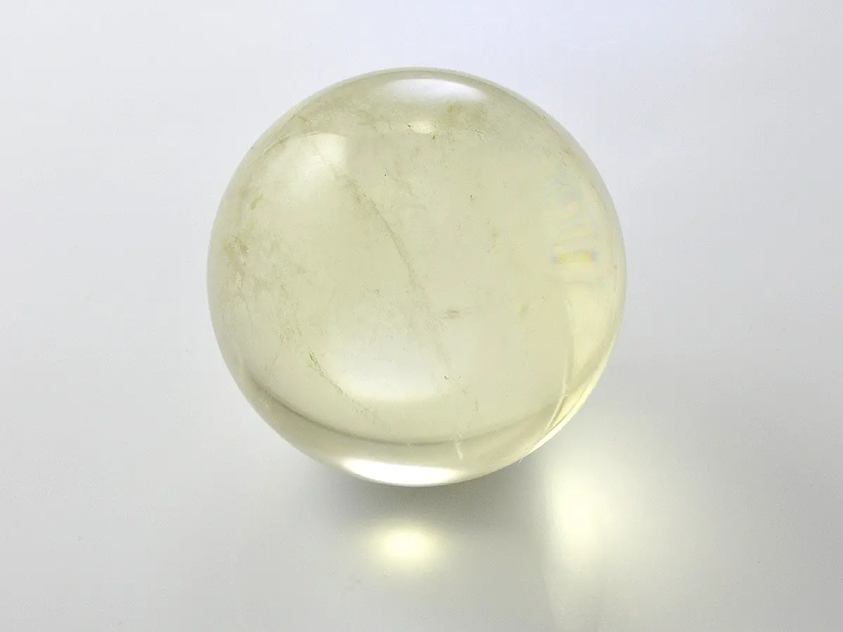 High Quality Natural Brazil Citrine Sphere Ball