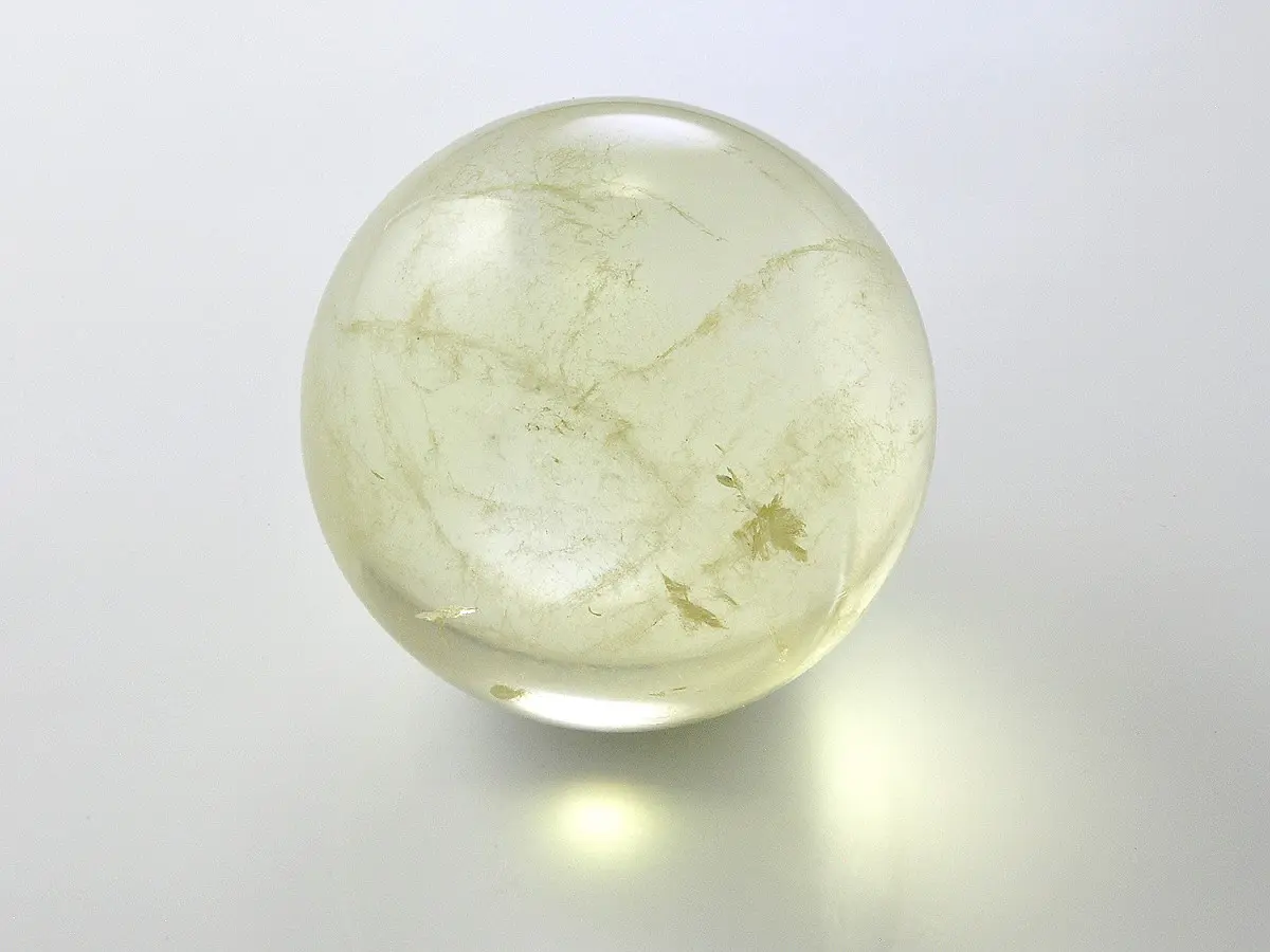 High Quality Natural Brazil Citrine Sphere Ball