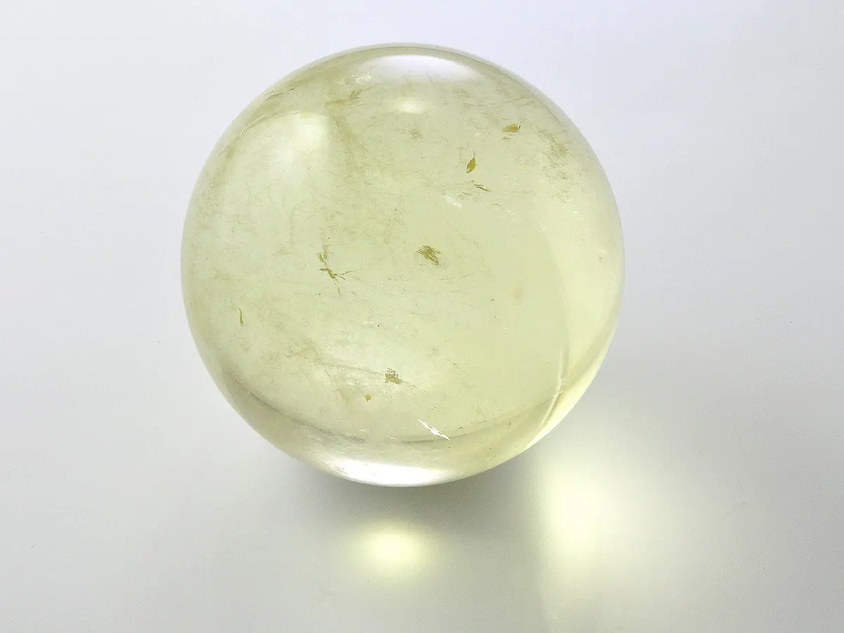 High Quality Natural Brazil Citrine Sphere Ball