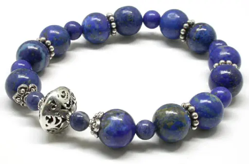 Lapis Silver Bracelet