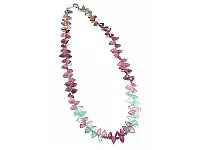 Tourmaline Maple Leaf Necklace