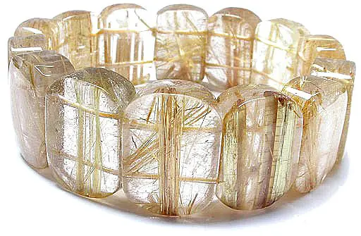 Rutilated Quartz Bracelet