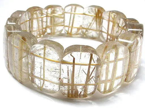 Rutilated Quartz Bracelet