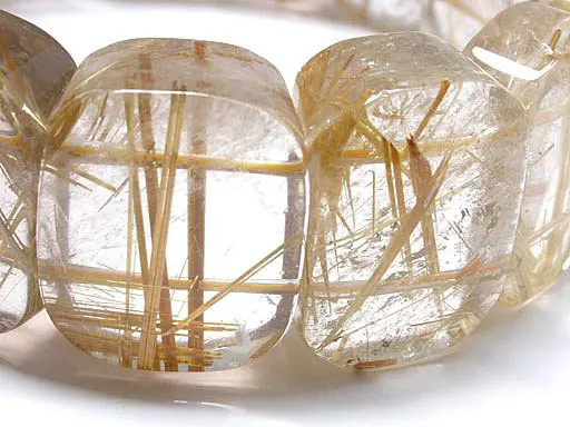 Rutilated Quartz Bracelet