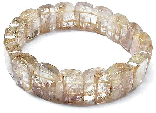 Rutilated Quartz Bracelet