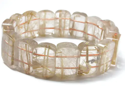 Rutilated Quartz Bracelet