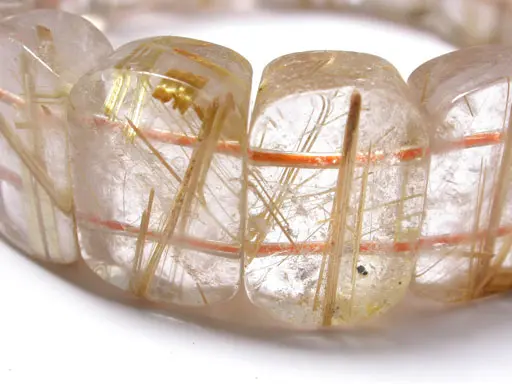 Rutilated Quartz Bracelet