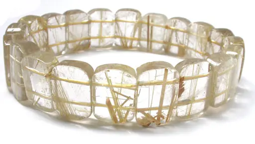 Rutilated Quartz Bracelet