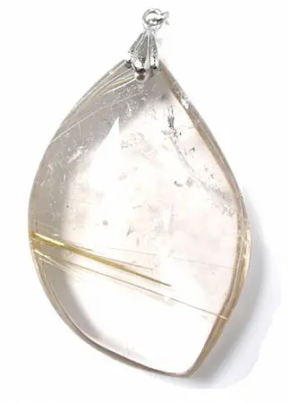 Rutilated Quartz Pendant