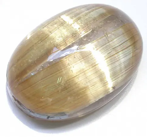 Rutilated Quartz Ring Stone