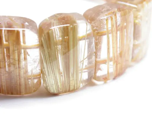 Rutilated Quartz Bracelet